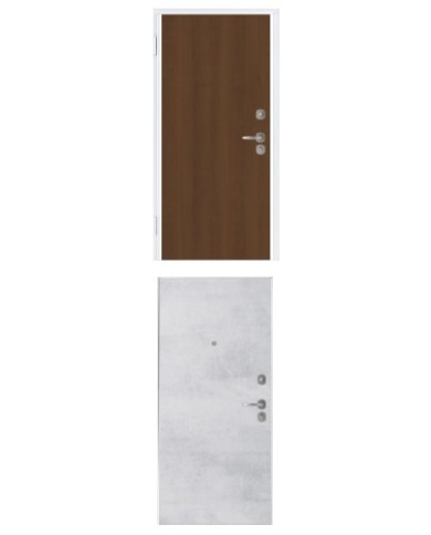 Porta blindata - Sicura White L800 X H2100 ( Apertura porta: Spinta a sinistra)