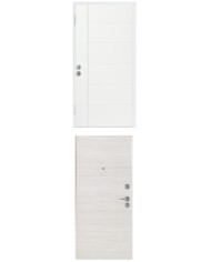 Porta blindata - Sicura White L800 X H2100 ( Apertura porta: Spinta a sinistra)