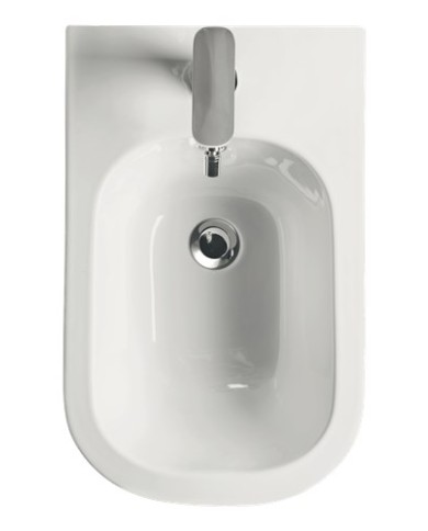 Bidet sospeso completo di protezione acustica, antiurto e fissaggio WB9N - Serie Tribeca