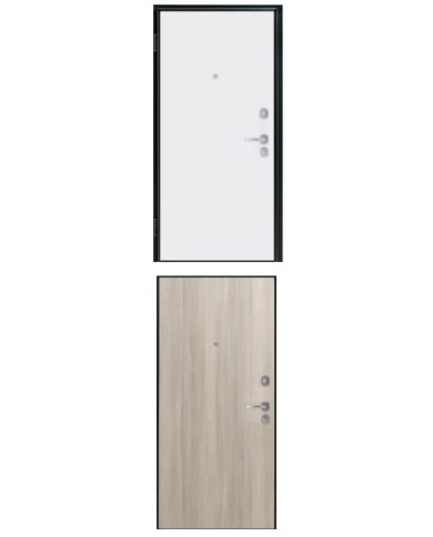 Porta blindata - Sicura Black L800 X H2100