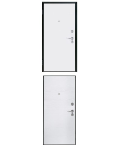 Porta blindata - Sicura Black L800 X H2100