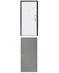 Porta blindata - Sicura Black L800 X H2100