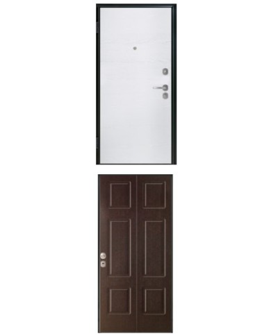 Porta blindata - Sicura Black L800 X H2100