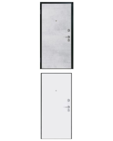 Porta blindata - Sicura Black L800 X H2100