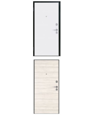 Porta blindata - Sicura Black L800 X H2100