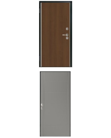 Porta blindata - Sicura Black L800 X H2100