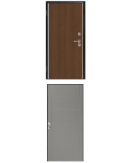 Porta blindata - Sicura Black L800 X H2100