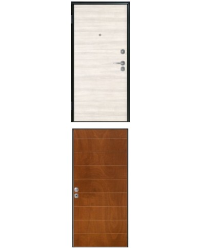 Porta blindata - Sicura Black L800 X H2100