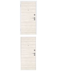 Porta blindata - Sicura White L900 X H2100 ( Apertura porta: Spinta a destra)