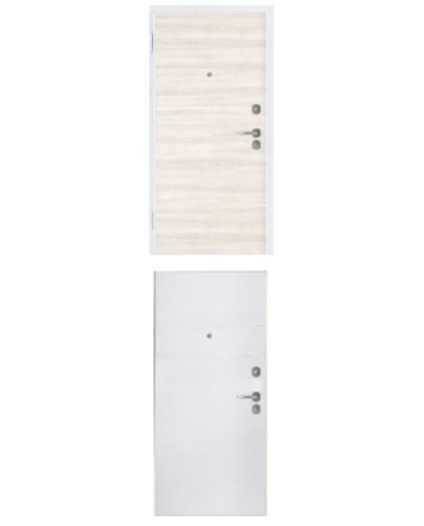 Porta blindata - Sicura White L900 X H2100 ( Apertura porta: Spinta a destra)