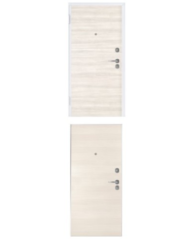 Porta blindata - Sicura White L900 X H2100 ( Apertura porta: Spinta a destra)