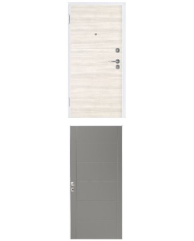 Porta blindata - Sicura White L900 X H2100 ( Apertura porta: Spinta a destra)