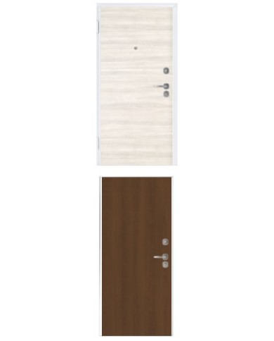 Porta blindata - Sicura White L900 X H2100 ( Apertura porta: Spinta a destra)