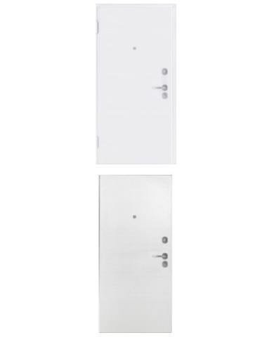 Porta blindata - Sicura White L900 X H2100 ( Apertura porta: Spinta a destra)