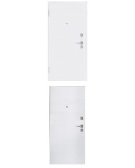 Porta blindata - Sicura White L900 X H2100 ( Apertura porta: Spinta a destra)