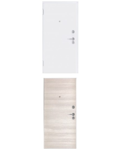 Porta blindata - Sicura White L900 X H2100 ( Apertura porta: Spinta a destra)