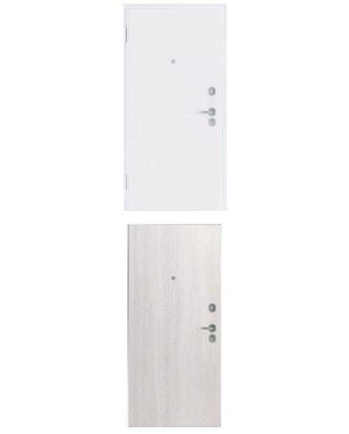 Porta blindata - Sicura White L900 X H2100 ( Apertura porta: Spinta a destra)