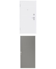 Porta blindata - Sicura White L900 X H2100 ( Apertura porta: Spinta a destra)