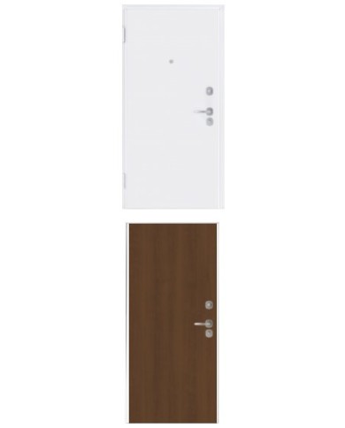 Porta blindata - Sicura White L900 X H2100 ( Apertura porta: Spinta a destra)