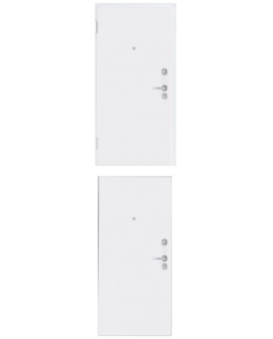 Porta blindata - Sicura White L900 X H2100 ( Apertura porta: Spinta a destra)