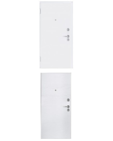 Porta blindata - Sicura White L900 X H2100 ( Apertura porta: Spinta a destra)