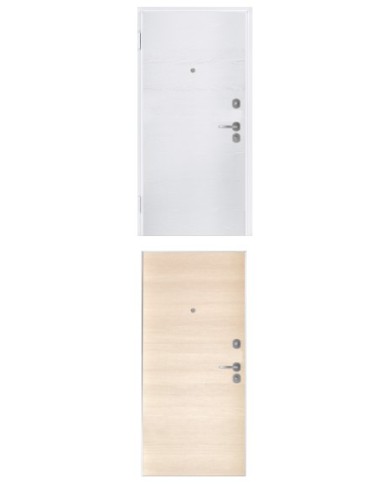 Porta blindata - Sicura White L900 X H2100 ( Apertura porta: Spinta a destra)