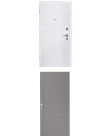 Porta blindata - Sicura White L900 X H2100 ( Apertura porta: Spinta a destra)