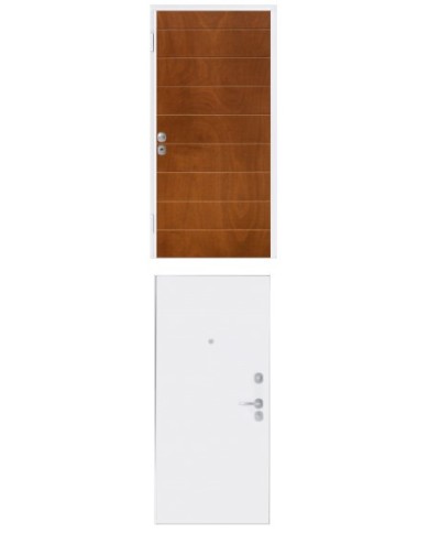 Porta blindata - Sicura White L900 X H2100 ( Apertura porta: Spinta a destra)