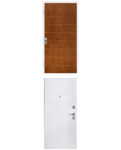 Porta blindata - Sicura White L900 X H2100 ( Apertura porta: Spinta a destra)