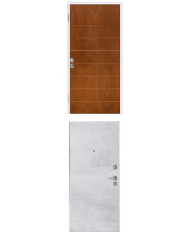 Porta blindata - Sicura White L900 X H2100 ( Apertura porta: Spinta a destra)