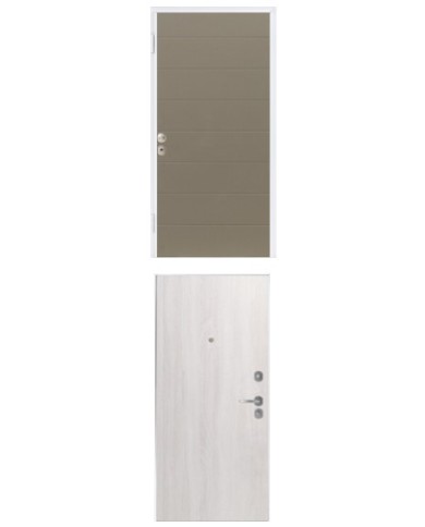 Porta blindata - Sicura White L900 X H2100 ( Apertura porta: Spinta a destra)