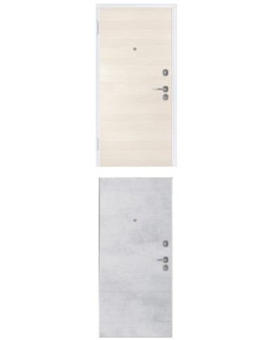 Porta blindata - Sicura White L900 X H2100 ( Apertura porta: Spinta a destra)