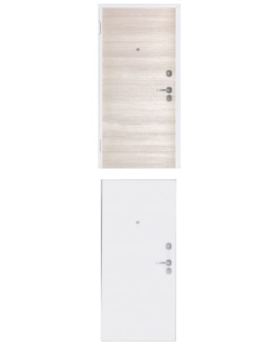 Porta blindata - Sicura White L900 X H2100 ( Apertura porta: Spinta a destra)