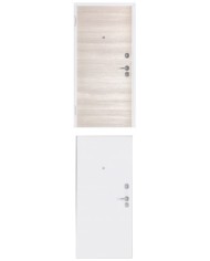 Porta blindata - Sicura White L900 X H2100 ( Apertura porta: Spinta a destra)