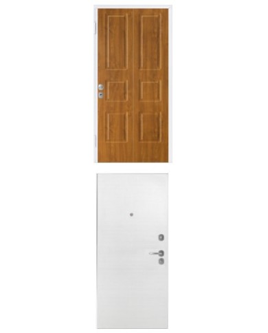 Porta blindata - Sicura White L900 X H2100 ( Apertura porta: Spinta a destra)