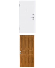 Porta blindata - Sicura White L900 X H2100 ( Apertura porta: Spinta a destra)