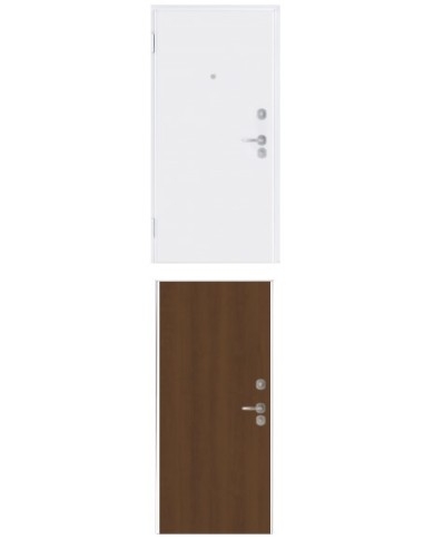 Porta blindata - Sicura White L900 X H2100 ( Apertura porta: Spinta a destra)