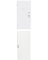 Porta blindata - Sicura White L900 X H2100 ( Apertura porta: Spinta a destra)