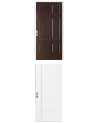 Porta blindata - Sicura White L900 X H2100 ( Apertura porta: Spinta a destra)