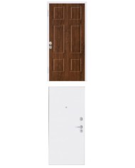 Porta blindata - Sicura White L900 X H2100 ( Apertura porta: Spinta a destra)