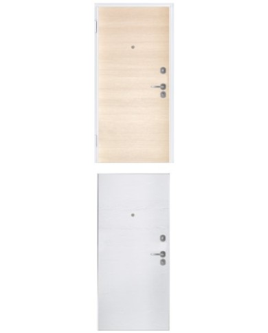 Porta blindata - Sicura White L900 X H2100 ( Apertura porta: Spinta a destra)