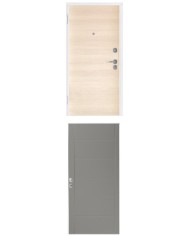 Porta blindata - Sicura White L900 X H2100 ( Apertura porta: Spinta a destra)