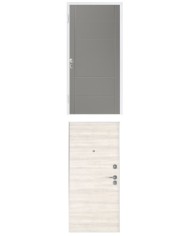 Porta blindata - Sicura White L900 X H2100 ( Apertura porta: Spinta a destra)