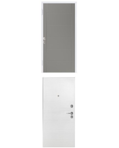 Porta blindata - Sicura White L900 X H2100 ( Apertura porta: Spinta a destra)