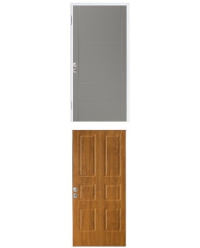 Porta blindata - Sicura White L900 X H2100 ( Apertura porta: Spinta a destra)