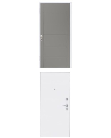 Porta blindata - Sicura White L900 X H2100 ( Apertura porta: Spinta a destra)