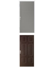 Porta blindata - Sicura White L900 X H2100 ( Apertura porta: Spinta a destra)