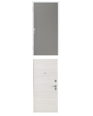 Porta blindata - Sicura White L900 X H2100 ( Apertura porta: Spinta a destra)