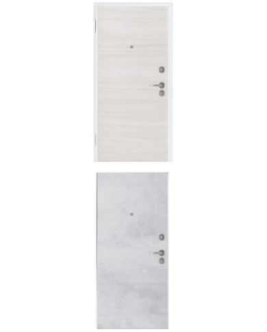 Porta blindata - Sicura White L900 X H2100 ( Apertura porta: Spinta a destra)