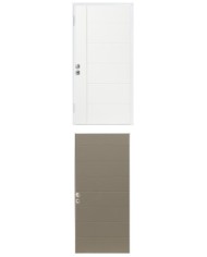 Porta blindata - Sicura White L900 X H2100 ( Apertura porta: Spinta a destra)